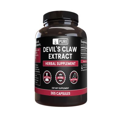 Pure Original Ingredients Devil&#39;s Claw (365 Capsules) No Magnesium Or Rice Fillers, Always Pure, Lab Verified
