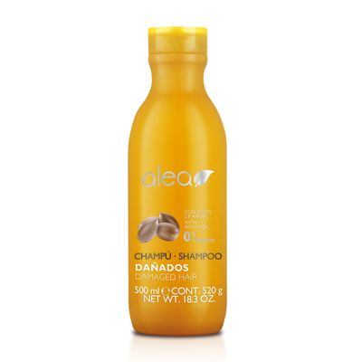 ALEA - Repairing Shampoo for Very Damaged Hair - Damaged Hair Line - 500 ml - with Silk Proteins and Argan Oil - Sulfate and Paraben-Free - Restores Hair Vitality