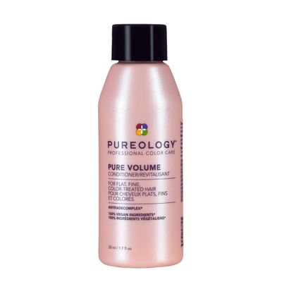 Pureology Pure Volume Conditioner For Flat, Fine, Color-Treated Hair Restores Volume Movement Sulfate-Free Vegan Updated Packaging 1.7 Fl. Oz.
