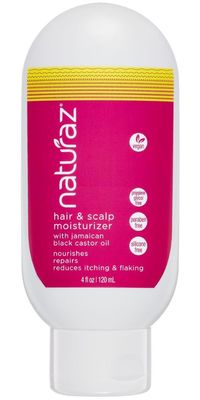 Naturaz Hair Scalp Moisturizer Conditioning Leave In for Dry, Damaged, Curly Hair Nourishing Moisturizer to Support Growth, Reduce Itching Flaking 4 Fl Oz