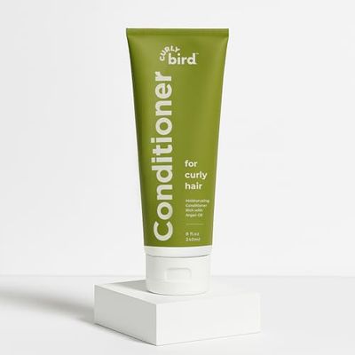 Deep Curl Conditioner for Adults Kids Natural and Organic Ingredients Featuring Argan Oil Artificial Fragrance Free Leave in or Wash Out 8 Fl Oz