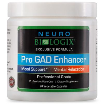 Pro GAD Enhancer 90 Capsules - Multi-Action GABA Supplement for Relaxation, Mood , Nervous System - Contains 5 Key Ingredients, Including Magnesium, Zinc, L Theanine Kava Kava