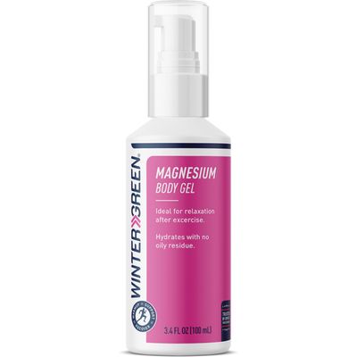 Wintergreen Magnesium Body Gel, Pure Magnesium, Oil, Arnica Oil, 3.4 Fl Oz (100 ml)