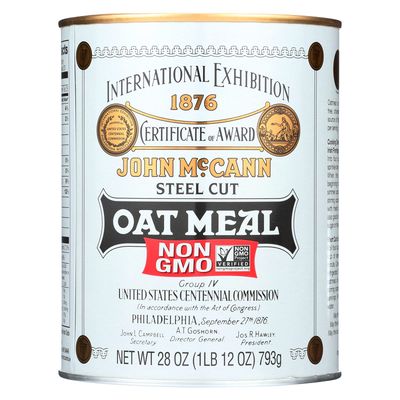 Mccann&#39;s Steel Cut Oatmeal, 28-Ounce Tin (Pack of 2)