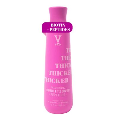 VCo. Beauty Hair Thickening Conditioner with Peptide Technology, 12 oz, All Hair Types, Anti-Thinning Conditioner