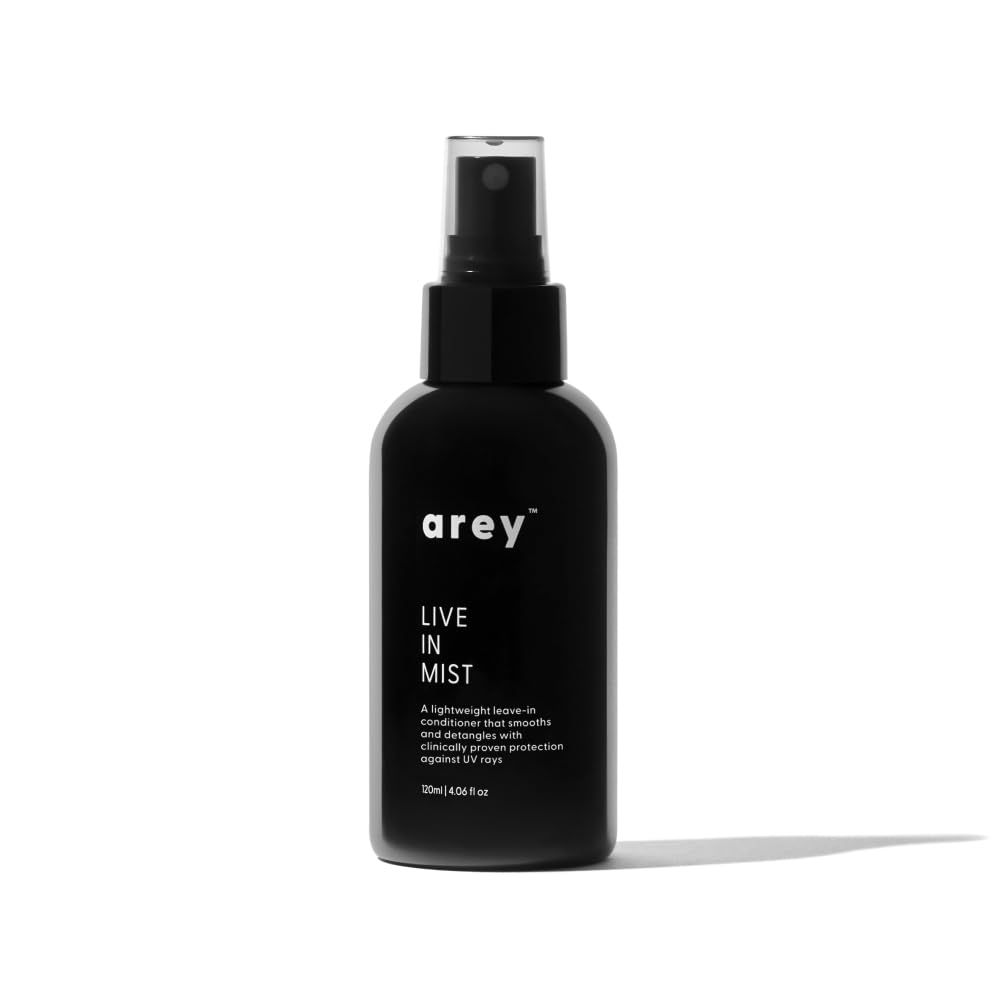 Live In Mist Leave-In Conditioner The Sunscreen of Haircare Hydrate, Detangle Protect Raspberry Seed Oil for UV Protection Black Spruce Extract for Color Preservation Sulfate-Free (4 oz)