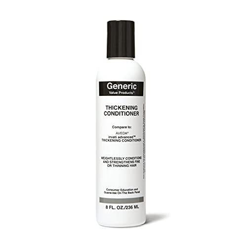 Generic Value Products Thickening Conditioner, Strengthens Fine or Thinning Hair, Protects Against Hair Breakage, Weightless Conditioning, 8 Oz