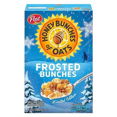 Honey Bunches of Oats Frosted Bunches Limited Edition Post Cereal, 11 Ounces
