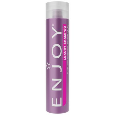 Enjoy Luxury Shampoo - Eliminates Frizz Cleansing Moisturizing Smoothing - Sulfate Free For Thick Coarse or Curly Hair (10.1 Fl Oz)