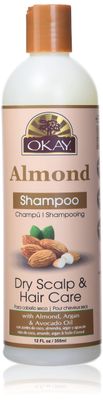 OKAY ALMOND SHAMPOO12oz 355ML