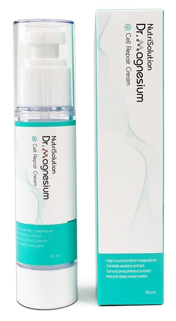 Dr.Magnesium Cell Repair Cream Bruise Cream Bruise Relief Eye Twitch Facial Swelling Relief High Concentration of Ionized Magnesium 50ml