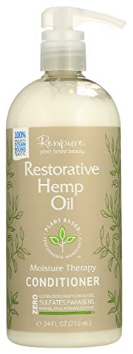 RENPURE Restorative Hemp Oil Conditioner, 24 FZ