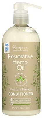 RENPURE Restorative Hemp Oil Conditioner, 24 FZ