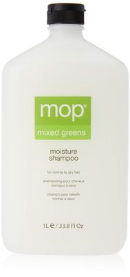 MOP Mixed Greens Moisture Shampoo, Fresh, 33.8 fl. Oz (Pack of 1)
