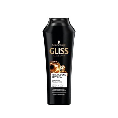 GLISS Schwarzkopf Shampoo Riparazione Suprema 8.4 Fl Oz made in Italy italian import