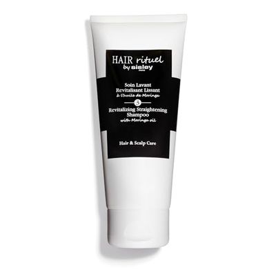 Hair Rituel by Sisley Paris Revitalizing Straightening Shampoo with Moringa Oil - 200 mL - Gently Cleanses, Improves Look of Shine, Supports Hair Scalp Health - Creamy Foam Texture - Sulfate Free