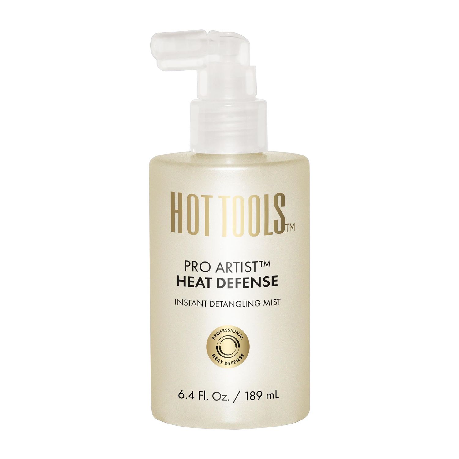 HOT TOOLS Heat Protectant Instant Detangling Mist Leave-In Conditioner for Hydrated, Smoother Shinier Hair Protects Hair from Heat Damage without Use of Silicones