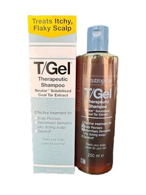 Hushveda - Herbalizing the Future T Gel Tgel Therapeutic Shampoo 250Ml 8.45oz Anti Dandruff Itching Flaking Flaky Scalp World Rank 1 Shampoo for Scalp