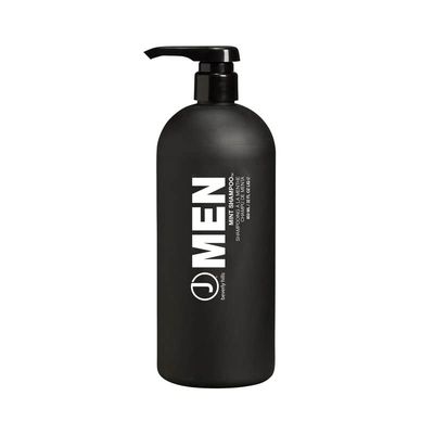 J Beverly Hills Men&#39;s Mint Shampoo with Peppermint Oil for a Healthy Scalp, 32 Oz