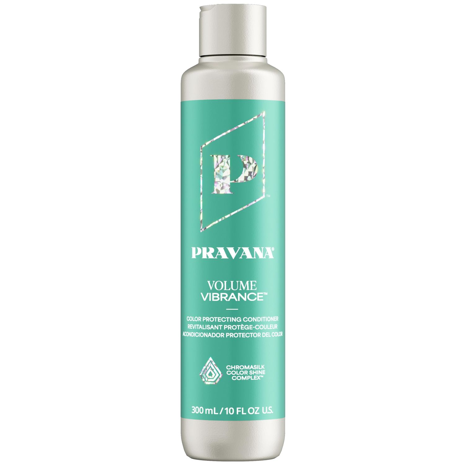 Pravana Volume Vibrance Conditioner Adds Lightweight Volume, Lift Fullness For Fine, Color Treated Hair Strengthens Reduces Breakage Chromasilk Enhances Shine Protection 10 Fl Oz