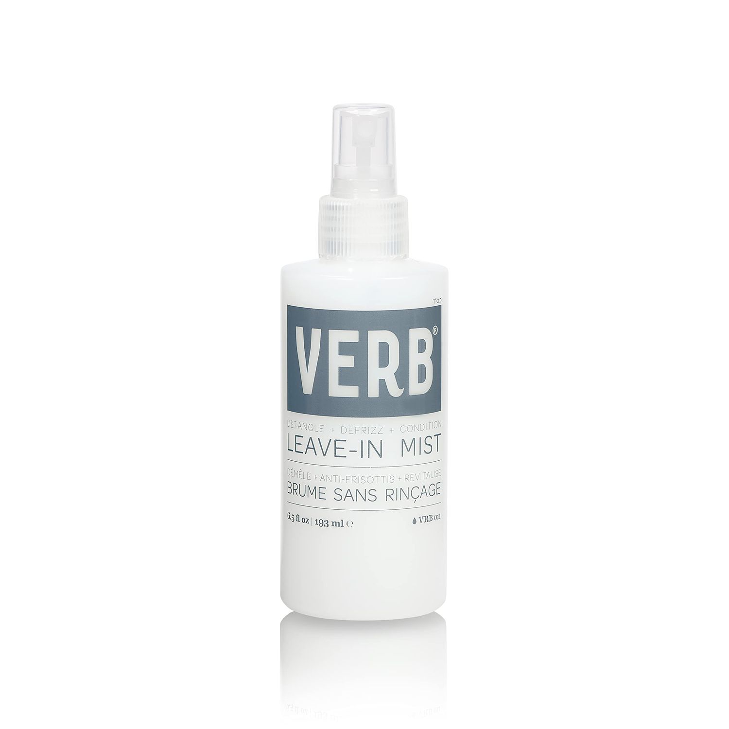 VERB Leave-In Mist - Vegan Leave In Spray Conditioner - Moisturizing Conditioner Detangles, Smooths Adds Shine - Light Anti-Frizz Hair Treatment Spray for All Hair Types, 6.5 fl oz