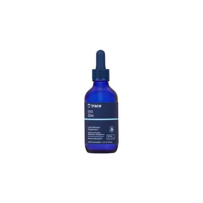 Trace Minerals Ionic Zinc 50 mg - Dietary Supplement with Zinc, Magnesium Chloride - Support Healthy Digestion Immune Function - ZInc for Skin Brain Health - 2 fl oz (About 48 Servings)
