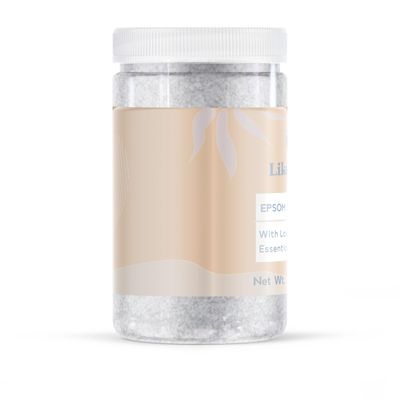 Like Mine Epsom Salt Soak with Lavender Essential Oil, 2lb, Bath Foot Soak, Magnesium Sulfate Blend
