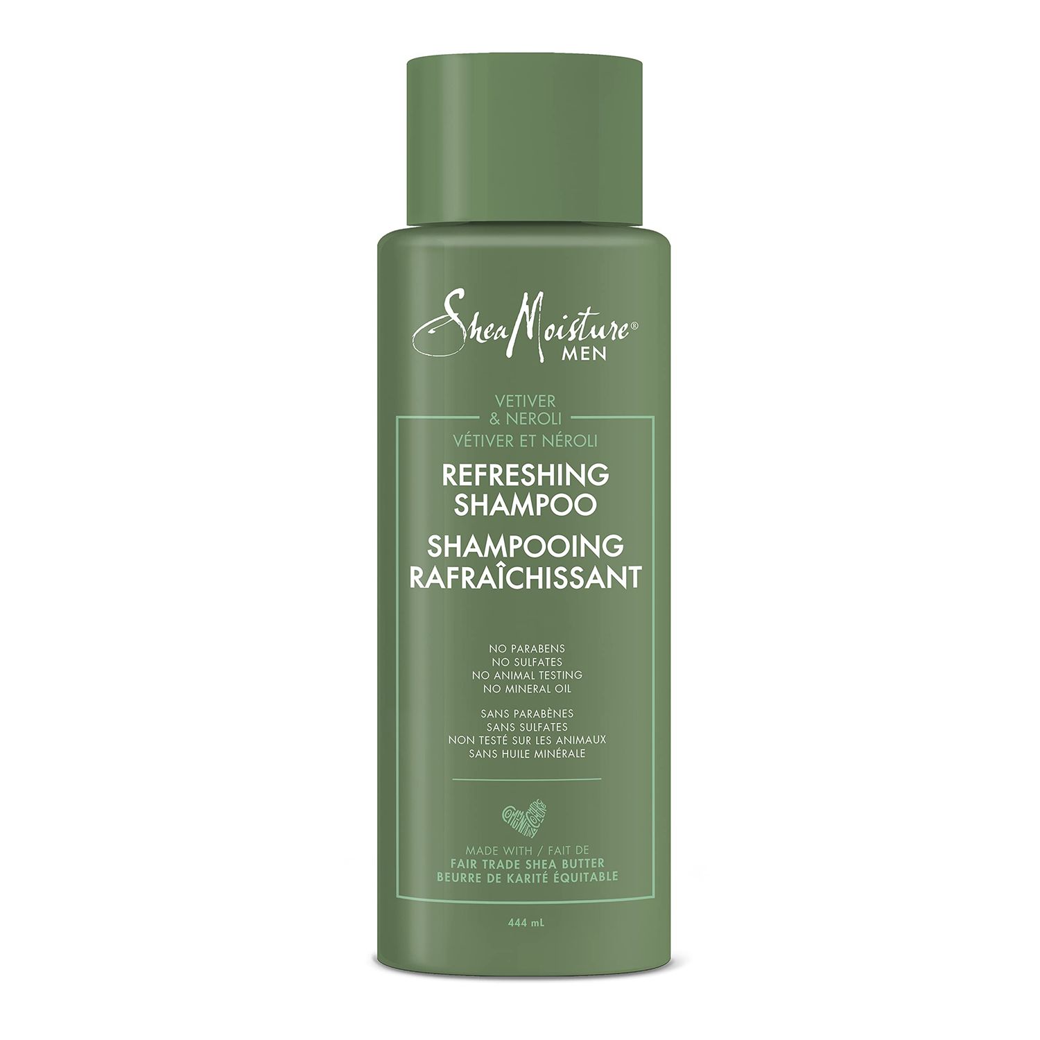 SHEA MOISTURE Men&#39;s Shea Refreshing Shampoo, 15 FZ