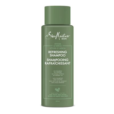 SHEA MOISTURE Men&#39;s Shea Refreshing Shampoo, 15 FZ