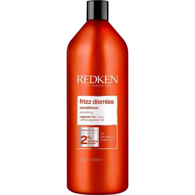 Redken Frizz Dismiss Conditioner Weightless Frizz Control Anti Frizz for Smoother Hair Sulfate Free 33.8 fl. Oz