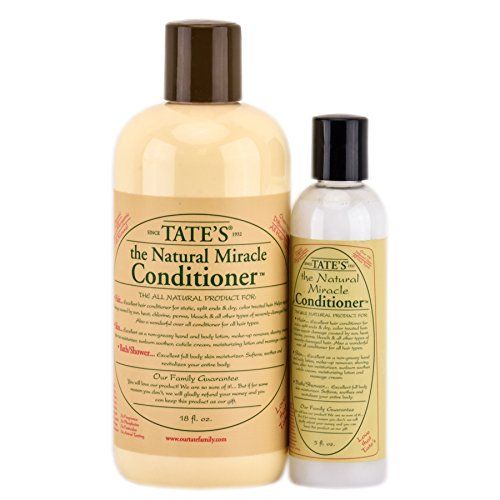 Tate&#39;s Natural Miracle Conditioner - 18 fl oz with FREE 5 fl oz Mini Conditioner!
