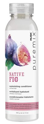RUSK Puremix Native Fig Replenishing Conditioner for Normal Hair, Detangles and Restores Hair&#39;s Moisture Levels, 12 oz