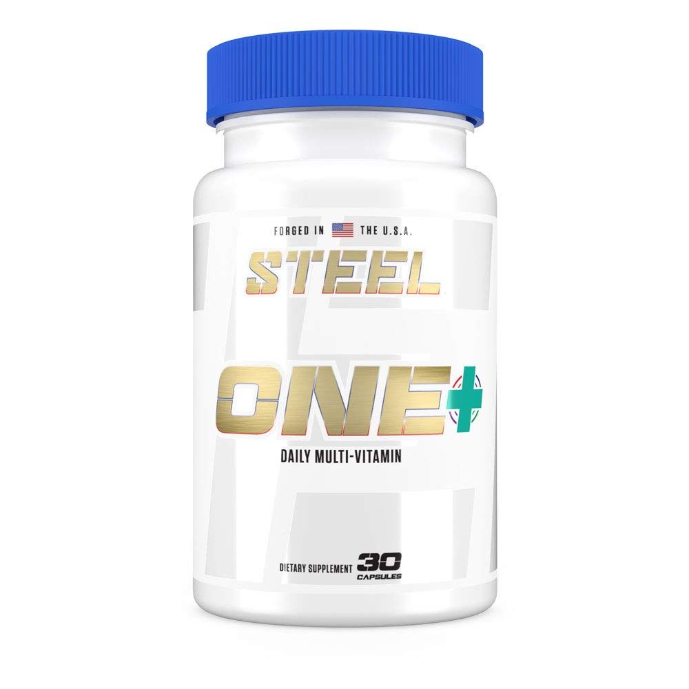 Steel Supplements ONE Once Daily Multivitamin for Men and Women Mineral Supplement for Micronutrients Vitamins A B C D E, Biotin, Spectra, Zinc, Magnesium 30 Day Supply