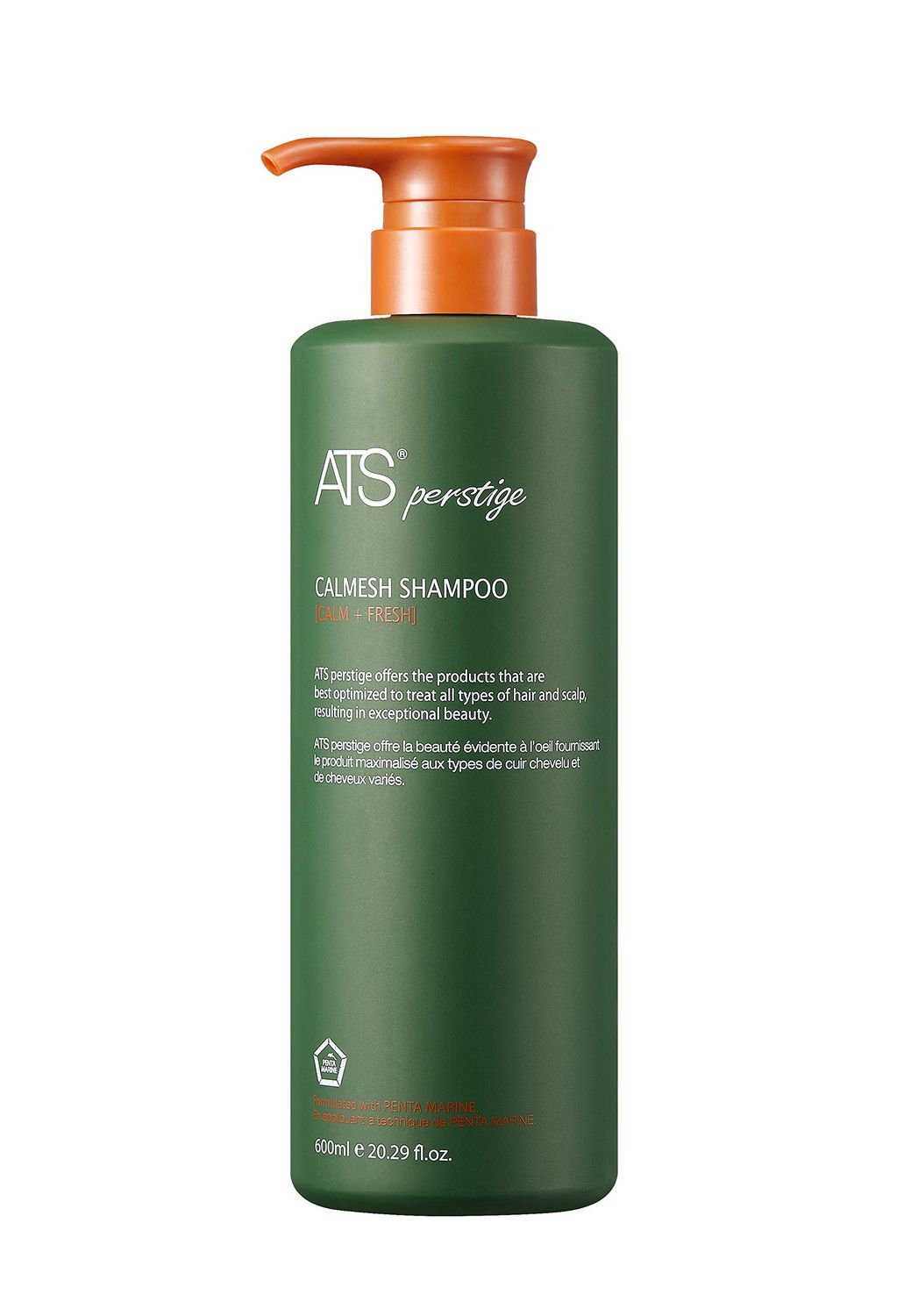 ATS Perstige Calmesh Headspa Shampoo - 600ML, Organic Aloe and Soothing Silicone Free Shampoo