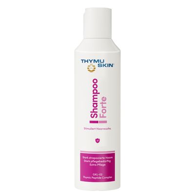 Thymuskin Forte Shampoo - Hair Shampoo, Advanced Solution for Thinning Hair, Men&#39;s and Women&#39;s Hair Loss - Step 1 (200ml)