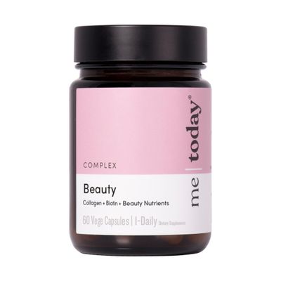 me today - Beauty Supplement, for Hair, Skin and Nails, 60 Capsules, with Vitamin C, Collagen, Biotin and Zinc