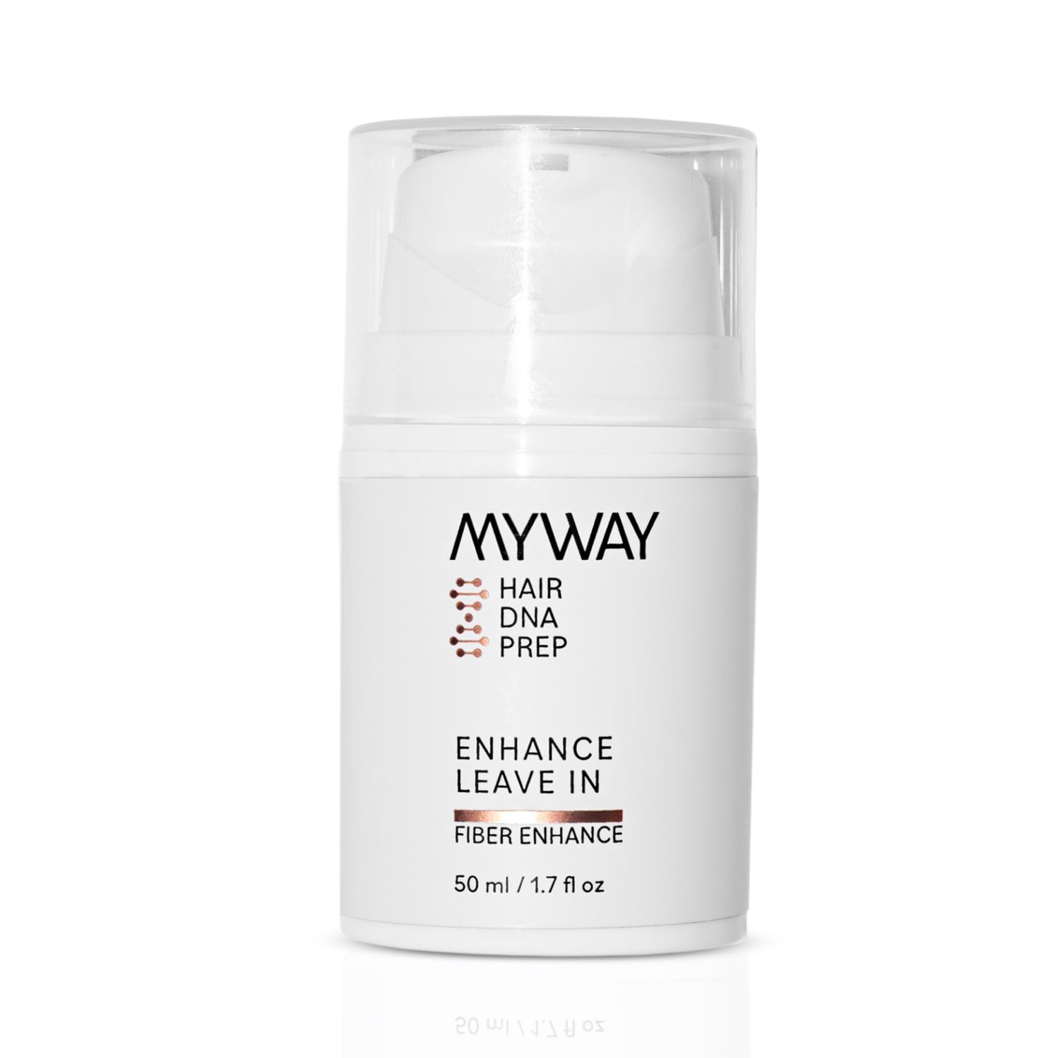 My Way Hair DNA Leave-In Conditioner - Deeply Nourishing Treatment for Damage Reversal, Shine Revival, and Smoothness - Paraben, Phthalate, Sulfate, and Cruelty-Free Hair Care (1.7 oz)