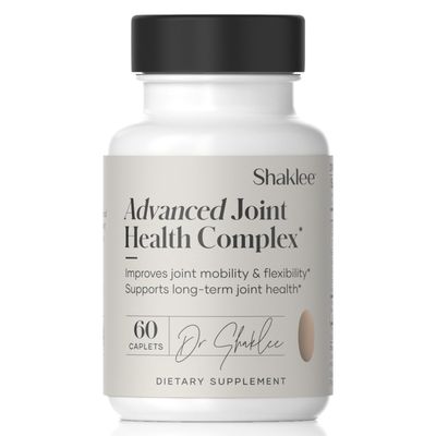 Shaklee - Advanced Joint Health Complex - Concentrated Glucosamine and Fast-Acting Boswellia Extract to Improve Joint Comfort - with Zinc, Copper, Manganese, and Vitamin C - 60 Caplets