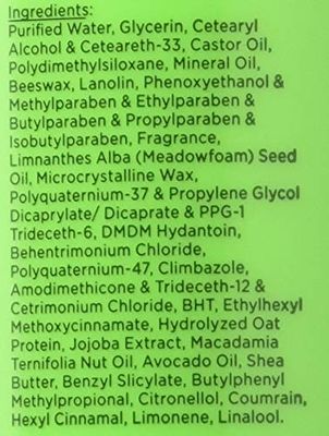 Natural Formula Hair Moisturizer Go Curly for Building Curls