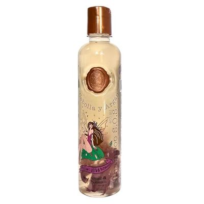Shampoo Ultra Reparador SOS Shampoo con Cebolla y Argan - sin sal ni sulfatos, natural, ayuda al crecimiento, repara cuero cabelludo maltratado- 13.5 fl oz.