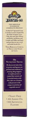 Food For Life Ezekiel 4:9 Sprouted Crunchy Cereal, Cinnamon Raisin, Vegan Friendly, Kosher, USDA Certified Organic, Non-GMO, 16 Ounce (Pack of 6)