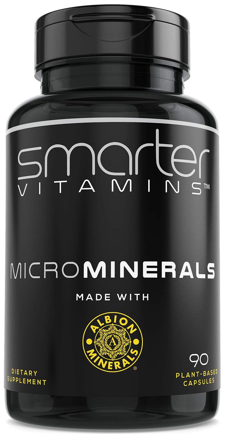 15mg Zinc Glycinate from Albion 6 Essential Trace Bisglycinate Minerals, Manganese, Boron, Chromium, Selenium, Molybdenum Supplement, 90 Plant-Based Vegan Capsules