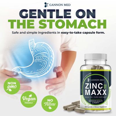 Zinc Supplements - Immunity Skin Reproductive Health Minerals - Zinc Chelate Immune Booster for Kids Adults (2 Pack, Zinc MAXX)