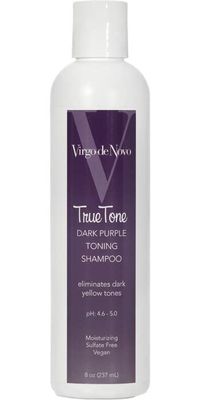 Virgo de Novo Professional Haircare True Tone Dark Purple Toning Shampoo 8 oz