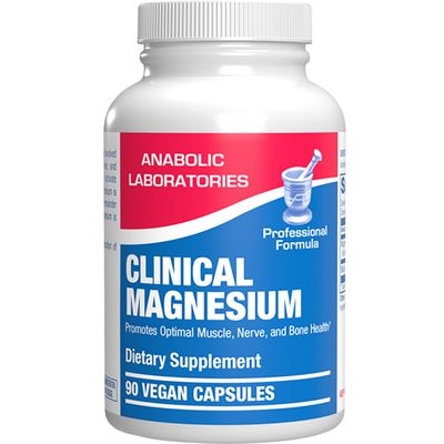 Triple Magnesium Complex 400 Mg - Clinical Formula Chelated Magnesium Supplement with Glycinate Malate and Citrate for Optimal Muscle Nerve Bone Digestive Health Support - 1 Month Supply