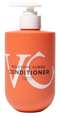 VICIOUS CURL Moisture Surge Conditioner For All Types of Curly Hair - Re-Coils Damaged Curls, Softens, Detangles, Moisturizes Detangling, 12 FL Oz