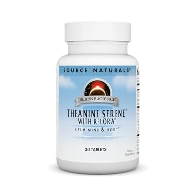 Source Naturals Serene Science Theanine Serene with Relora, Magnesium and GABA - 30 Tablets