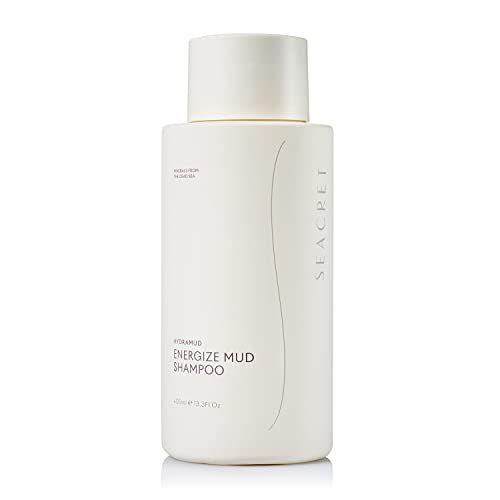 SEACRET Dead Sea Shampoo - HydraMud Energize Mud Shampoo with Dead Sea Minerals Argan Oil, 13.3 FL.OZ