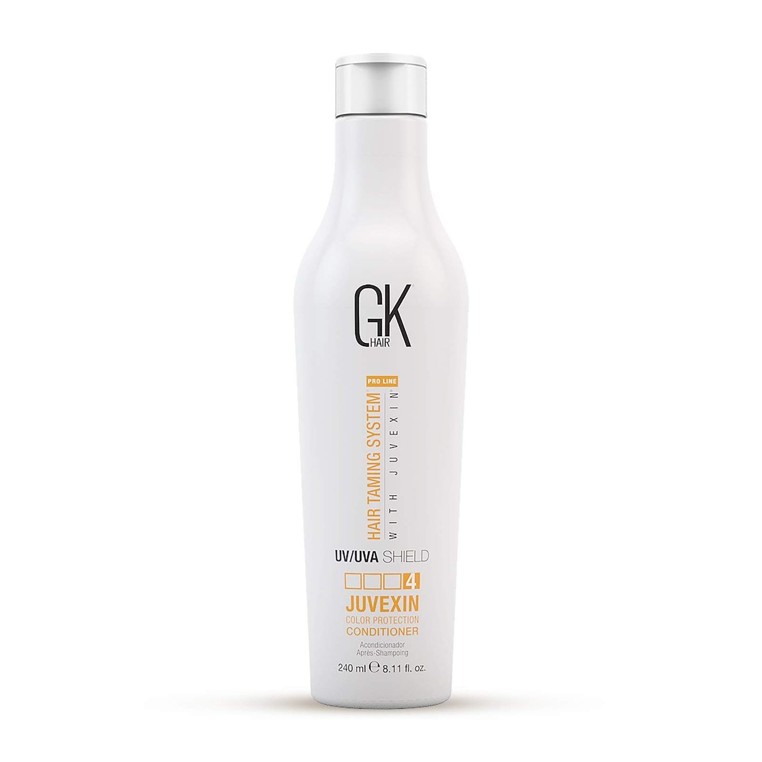 GK HAIR Global Keratin Colored Shield Conditioner (8.11 Fl Oz240ml) - Deep Cleansing Heat Thermal Protection for Color Treated Dry Damaged Curly Frizzy Hair - Paraben Sulfate Free Unisex
