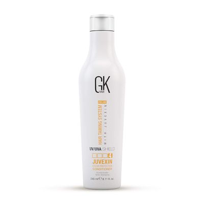 GK HAIR Global Keratin Colored Shield Conditioner (8.11 Fl Oz240ml) - Deep Cleansing Heat Thermal Protection for Color Treated Dry Damaged Curly Frizzy Hair - Paraben Sulfate Free Unisex